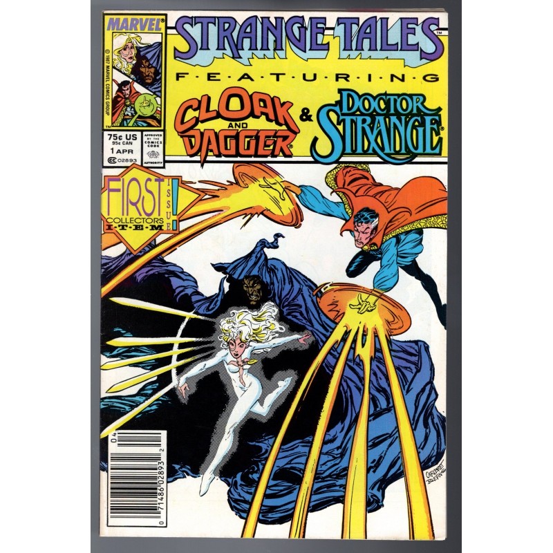 STRANGE TALES 1 - MARVEL 1987 - BAGGED BOARDED - VF+(8.5)