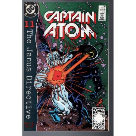 CAPTAIN ATOM 30 - DC 1989 - BAGGED BOARDED - FN/VF (7.0)