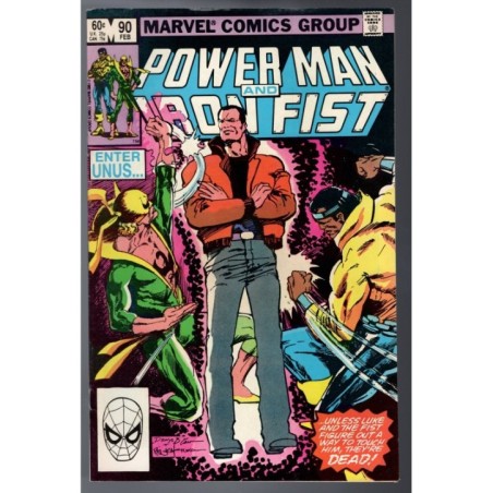 POWER MAN AND IRON FIST 90 - MARVEL 1983 - BAGGED BOARDED - FN/VF (7.0)