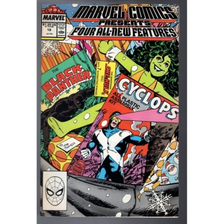 MARVEL COMICS 18 - MARVEL 1989 - BAGGED BOARDED - VF+(8.5)