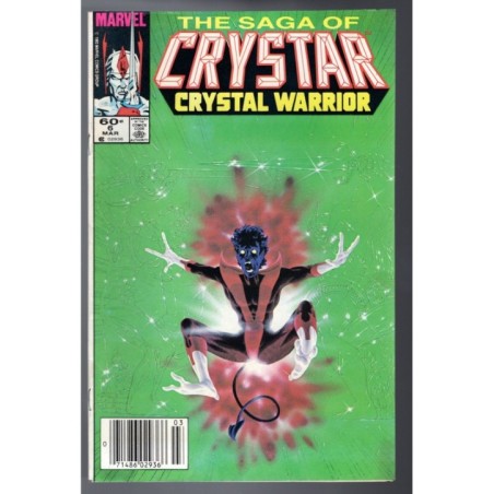 CRYSTAR 6 - MARVEL 1984 - BAGGED BOARDED - VF+(8.5)