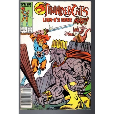 THUNDER CATS 9 - STAR COMICS 1987 - BAGGED BOARDED - FN (6.0)