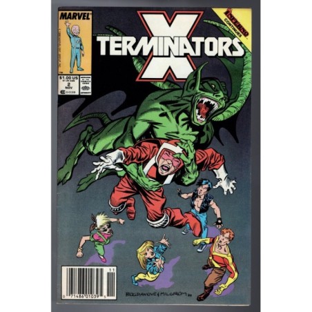 X-TERMINATORS 2 - MARVEL 1988 - BAGGED BOARDED - VF (8.0)