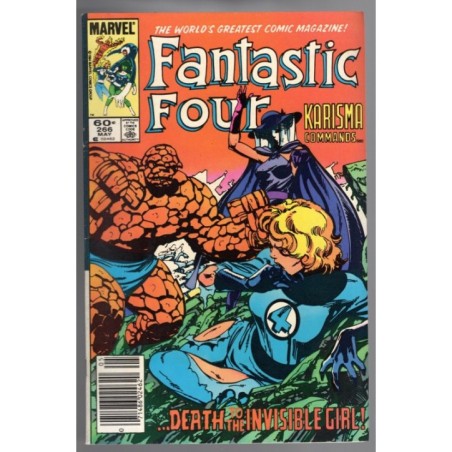 FANTASTIC FOUR 266 - MARVEL 1984 - BAGGED BOARDED - VF/NM (9.0)