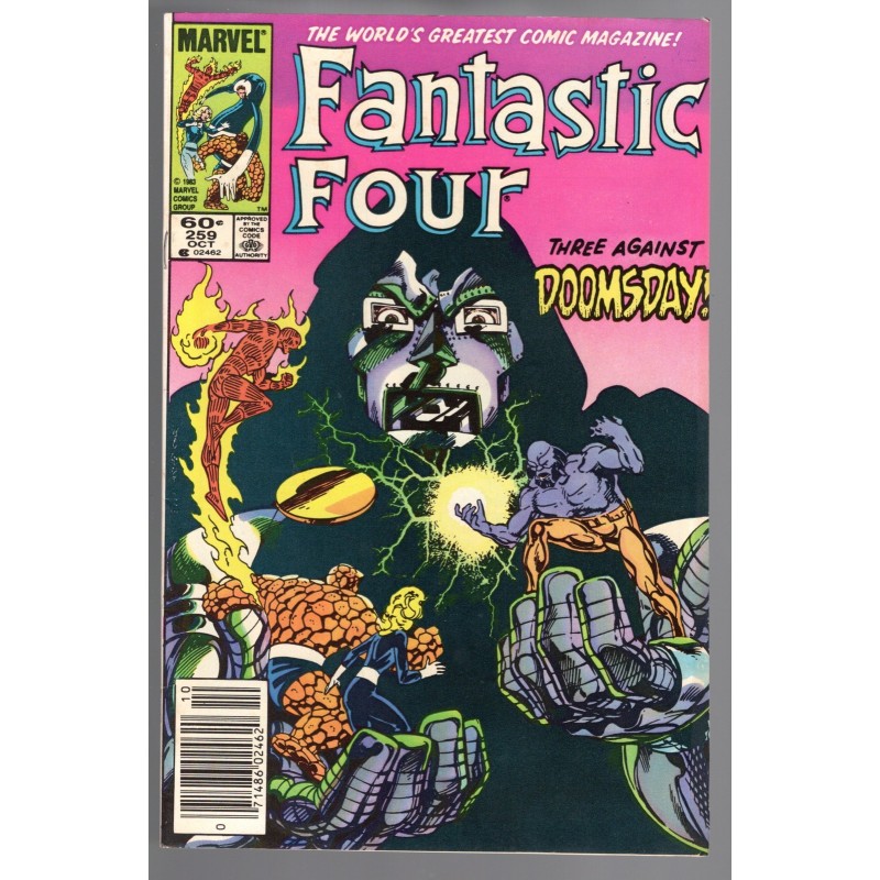 FANTASTIC FOUR 259 - MARVEL 1983 - BAGGED BOARDED - VF+(8.5)