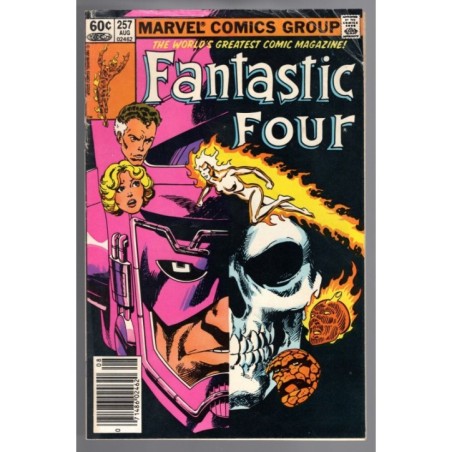 FANTASTIC FOUR 257 - MARVEL 1983 - BAGGED BOARDED - VG+(4.5)