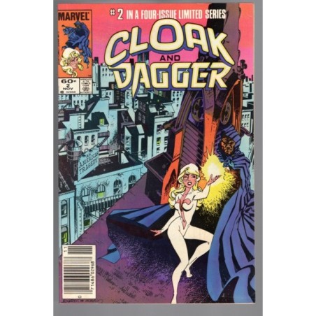 CLOAK AND DAGGER 2 - MARVEL 1983 - BAGGED BOARDED - VF (8.0)