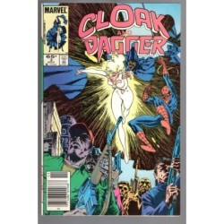 CLOAK AND DAGGER 3 VARIANT COVER - MARVEL 1983 - BAGGED BOARDED - VF (8.0)