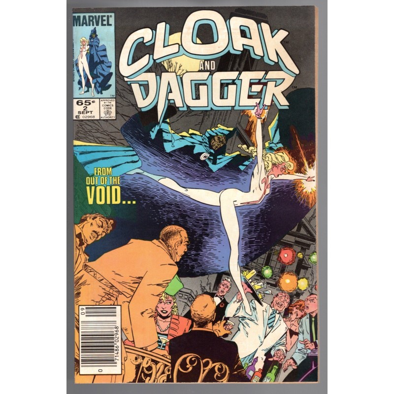 CLOAK AND DAGGER 2 - MARVEL 1985 - BAGGED BOARDED - VF-(7.5)