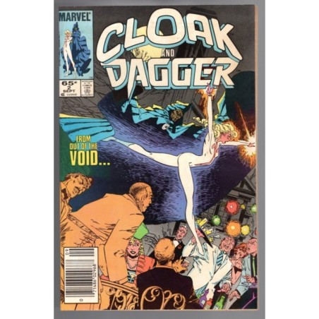 CLOAK AND DAGGER 2 - MARVEL 1985 - BAGGED BOARDED - VF-(7.5)