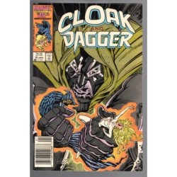 CLOAK AND DAGGER 10 - MARVEL 1987 - BAGGED BOARDED - VF/NM (9.0)