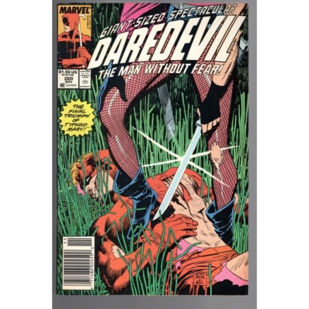 DAREDEVIL 260 - MARVEL 1988 - BAGGED BOARDED - VF+(8.5)