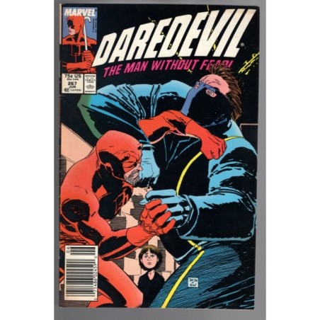 DAREDEVIL 267 - MARVEL 1989 - BAGGED BOARDED - VF (8.0)