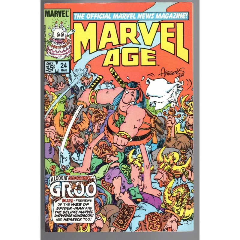 MARVEL AGE 24 - MARVEL 1985 - BAGGED BOARDED - VF/NM (9.0)