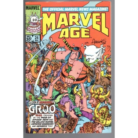 MARVEL AGE 24 - MARVEL 1985 - BAGGED BOARDED - VF/NM (9.0)