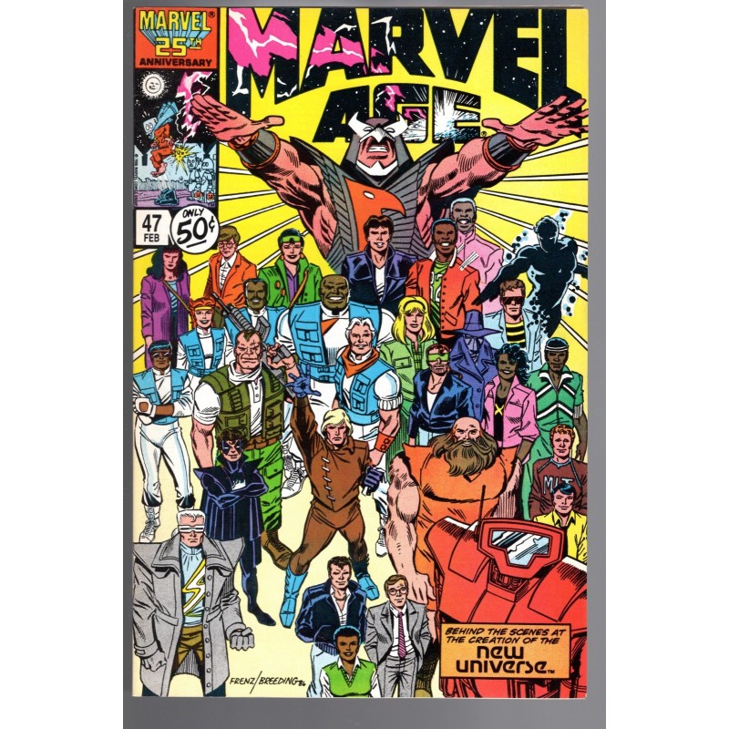 MARVEL AGE 47 - MARVEL 1987 - BAGGED BOARDED - VF/NM (9.0)