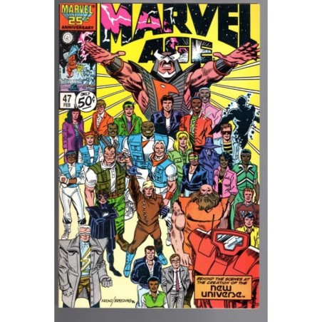 MARVEL AGE 47 - MARVEL 1987 - BAGGED BOARDED - VF/NM (9.0)