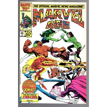 MARVEL AGE 46 - MARVEL 1986 - BAGGED BOARDED - VF/NM (9.0)