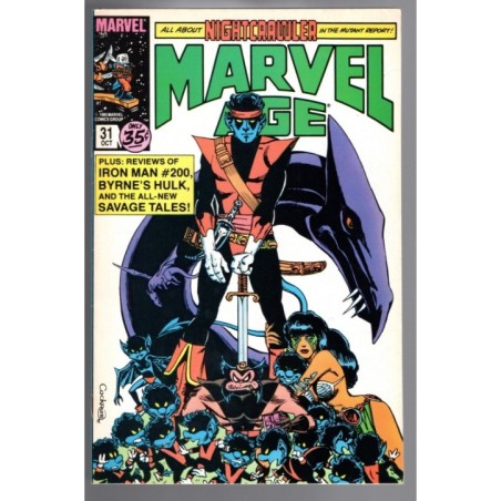MARVEL AGE 31 - MARVEL 1985 - BAGGED BOARDED - VF (8.0)