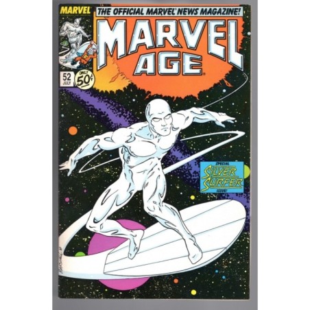 MARVEL AGE 52 - MARVEL 1987 - BAGGED BOARDED - VF/NM (9.0)