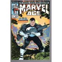 MARVEL AGE 51 - MARVEL 1987 - BAGGED BOARDED - VF-(7.5)