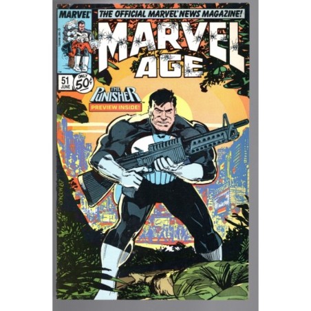 MARVEL AGE 51 - MARVEL 1987 - BAGGED BOARDED - VF-(7.5)