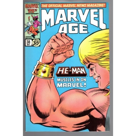 MARVEL AGE 38 - MARVEL 1986 - BAGGED BOARDED - VF+(8.5)