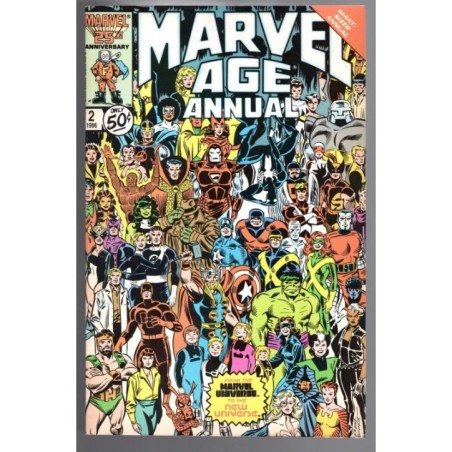 MARVEL AGE ANNUAL 2 - MARVEL 1986 - BAGGED BOARDED - VF/NM (9.0)