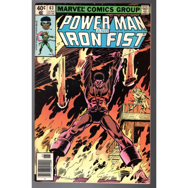 POWER MAN AND IRON FIST 63 - MARVEL 1980 - BAGGED BOARDED - FN/VF (7.0)