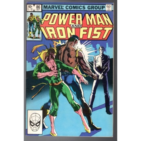 POWER MAN AND IRON FIST 86 - MARVEL 1982 - BAGGED BOARDED - VF+(8.5)