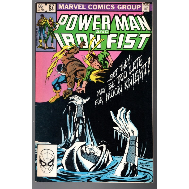 POWER MAN AND IRON FIST 87 - MARVEL 1982 - BAGGED BOARDED - VF (8.0)
