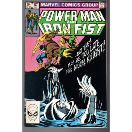 POWER MAN AND IRON FIST 87 - MARVEL 1982 - BAGGED BOARDED - VF (8.0)