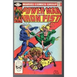 POWER MAN AND IRON FIST 84 - MARVEL 1982 - BAGGED BOARDED - FN+(6.5)