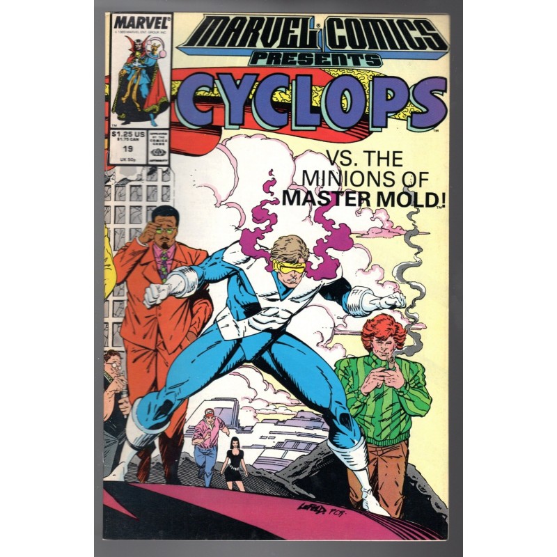 MARVEL COMICS 19 - MARVEL 1989 - BAGGED BOARDED - VF+(8.5)