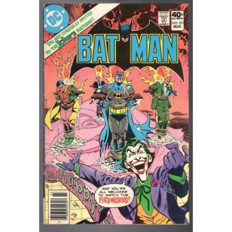 BATMAN 321 - DC 1980 - BAGGED BOARDED - FN (6.0)