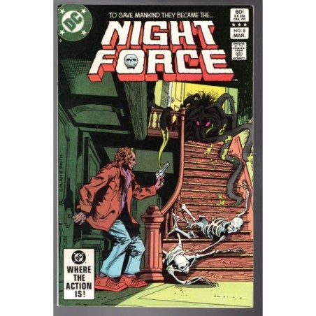 NIGHT FORCE 8 - DC 1982 - BAGGED BOARDED - VF/NM (9.0)