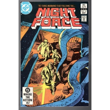 NIGHT FORCE 10 - DC 1982 - BAGGED BOARDED - VF/NM (9.0)