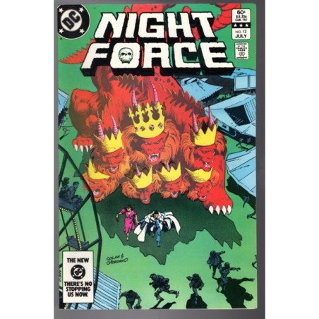 NIGHT FORCE 12 - DC 1983 - BAGGED BOARDED - VF+(8.5)
