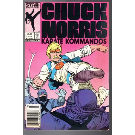 CHUCK NORRIS 2 - STAR COMICS 1987 - BAGGED BOARDED - FN-(5.5)