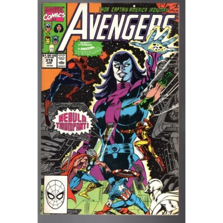 AVENGERS 318 - MARVEL 1990 - BAGGED BOARDED - VF (8.0)