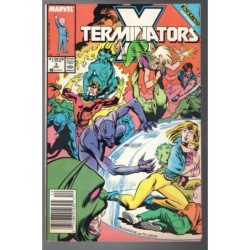 X-TERMINATORS 3 - MARVEL 1988 - BAGGED BOARDED - VF (8.0)