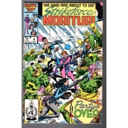 STRIKEFORCE: MORITURI 4 - MARVEL 1987 - BAGGED BOARDED - VF/NM (9.0)