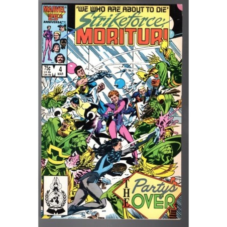 STRIKEFORCE: MORITURI 4 - MARVEL 1987 - BAGGED BOARDED - VF/NM (9.0)