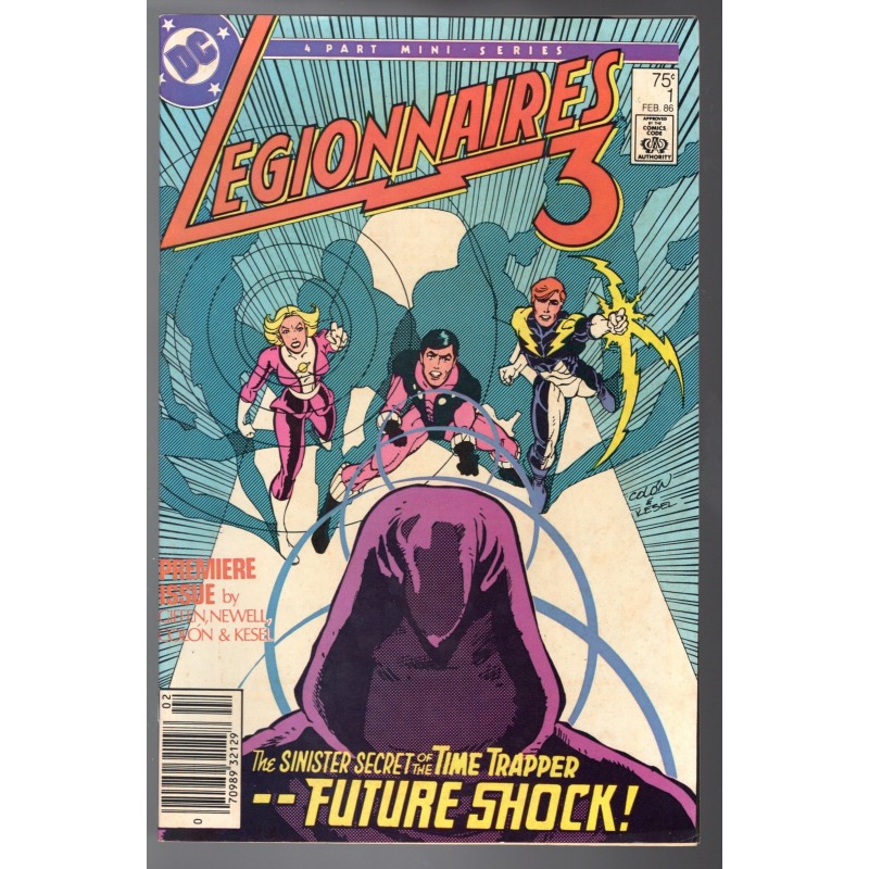 LEGIONNAIRES 3 1 - DC 1986 - BAGGED BOARDED - VF (8.0)