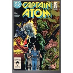CAPTAIN ATOM 9 - MARVEL 1987 - BAGGED BOARDED - VF-(7.5)