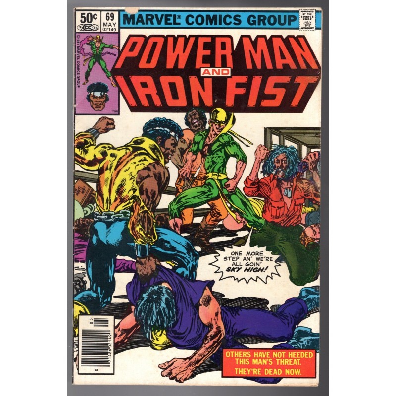 POWER MAN AND IRON FIST 69 - MARVEL 1981 - BAGGED BOARDED - FN-(5.5)