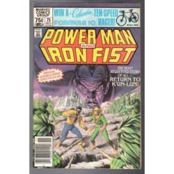 POWER MAN AND IRON FIST 75 - MARVEL 1981 - BAGGED BOARDED - VF (8.0)