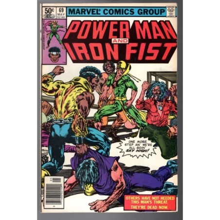 POWER MAN AND IRON FIST 69 - MARVEL 1981 - BAGGED BOARDED - NM (9.4)
