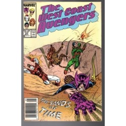 THE WEST COAST AVENGERS 20 - MARVEL 1987 - BAGGED BOARDED - VF+(8.5)