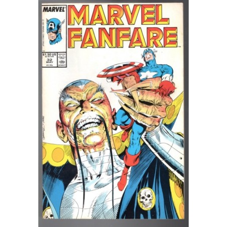 MARVEL FANFARE 32 - MARVEL 1987 - BAGGED BOARDED - VF (8.0)